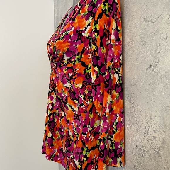 CHAUS V Neck Blouse Size L - Picture 9 of 13